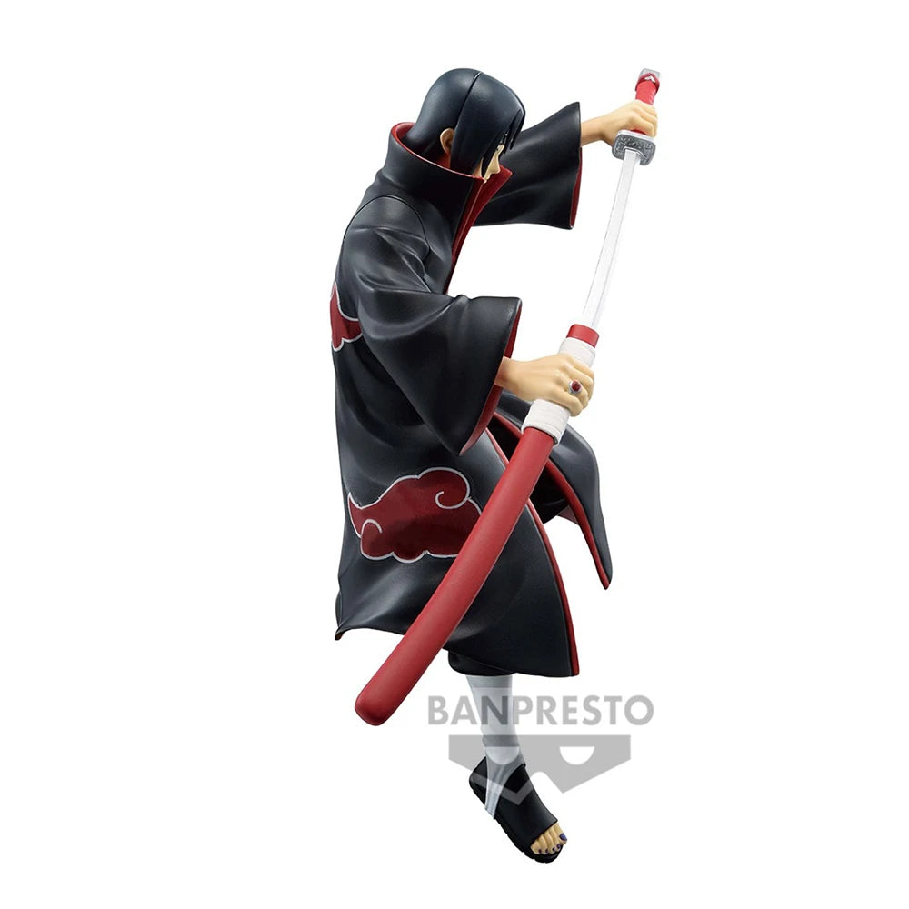 16cm Figurine Bandai Banpresto Naruto | Modèle d'action animé de Uchiha Itachi, ornement de collection en PVC. Un excellent cadeau pour les fans de Naruto et les enfants