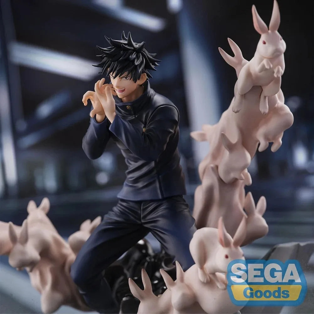 19cm Figurine Originale Genuine SEGA Jujutsu Kaisen | Figurine de Fushiguro Megumi en action, fabriquée par SEGA. Statue en PVC idéale pour les collectionneurs et comme cadeau