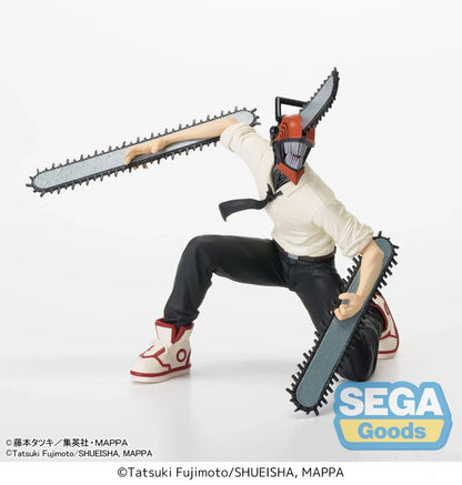 14-15cm Figurine Originale SEGA PM Chokonose Chainsaw Man | Modèles en PVC représentant Power, Denji et Hayakawa Aki. Parfaites comme cadeaux, décorations de bureau ou objets de collection pour les fans de l'anime Chainsaw Man