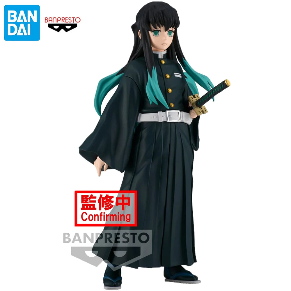 15cm BANPRESTO Demon Slayer Figure | Collectible figure of Tokito Muichiro from Kimetsu no Yaiba. Detailed model, perfect for anime fans and ideal as a gift for children