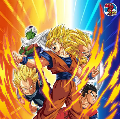 Boîtes de Cartes de Collection Dragon Ball avec Goku, Vegeta et les Saiyans. Cartes brillantes idéal pour les batailles. Un cadeau idéal pour les enfants et les fans de l'anime !