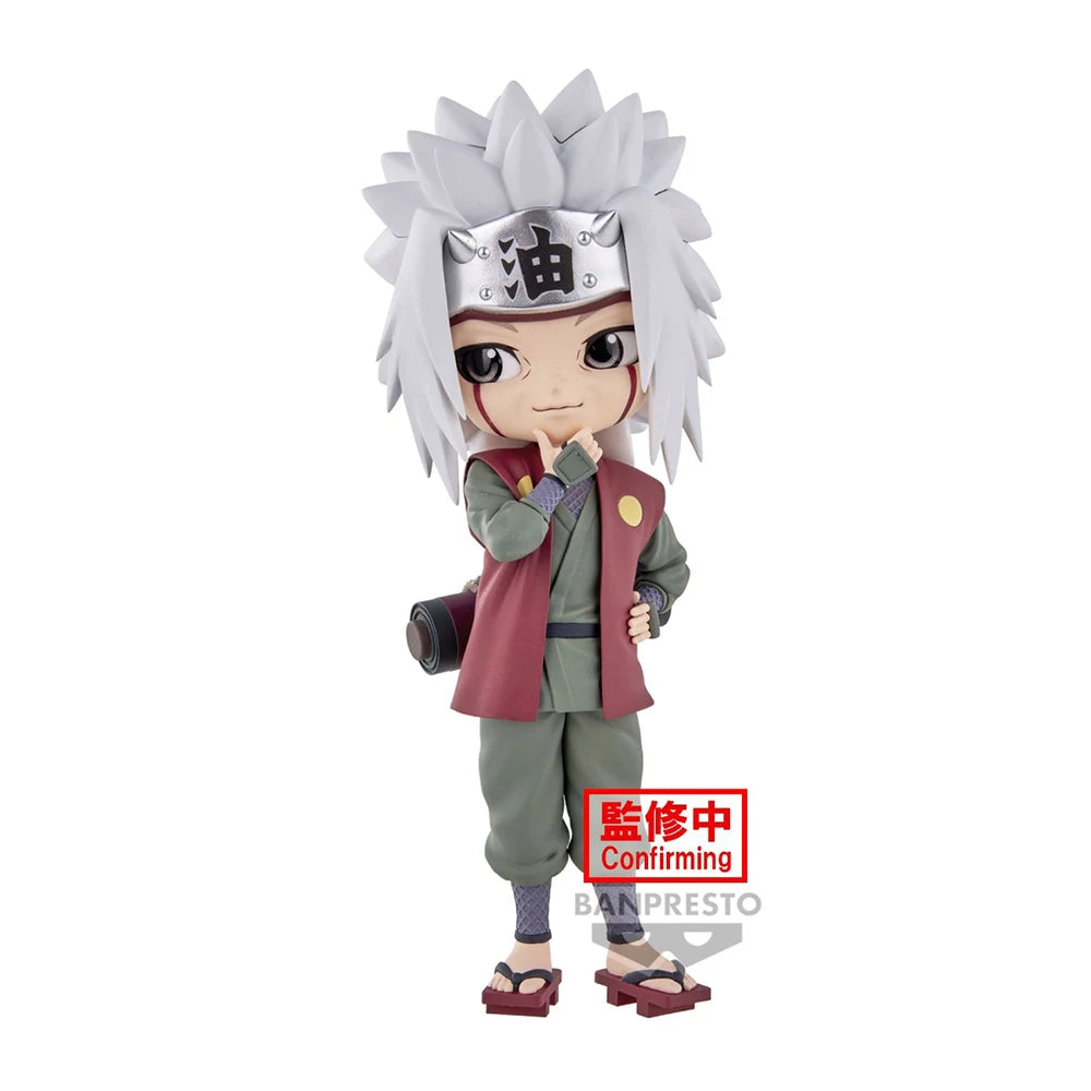 15cm Figurine Bandai Banpresto Q Posket Naruto | Modèle d'action animé de Jiraya, ornement de collection en PVC. Idéale comme cadeau pour les fans de Naruto et les enfants