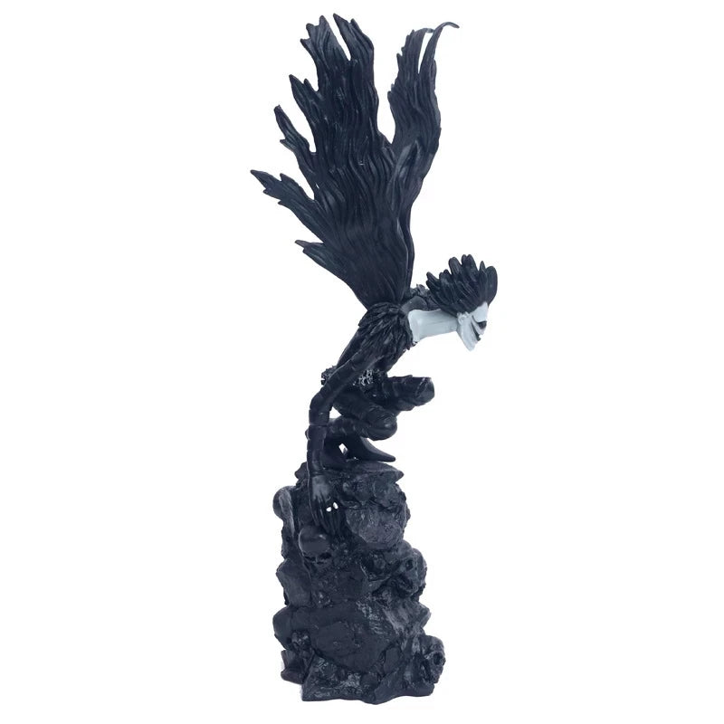 27cm Figurine Death Note | Figurine de 27 cm représentant Ryuk de Death Note. Fabriquée en PVC, cette figurine est un modèle détaillé, parfait pour les collectionneurs et comme décoration. Idéale comme jouet ou cadeau pour les fans de l'anime