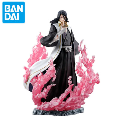 Figura BANDAI BLEACH | Auténtica figura de Bandai que representa a Byakuya Kuchiki del arco de Millennium Bloody War. Este modelo de PVC está cuidadosamente elaborado, capturando a la perfección la elegancia y el poder del personaje. 