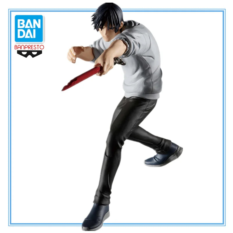 15cm Figurine originale Genuine Banpresto Jujutsu Kaisen | Figurine d'anime en PVC représentant Toji Fushiguro. Idéale pour les collectionneurs et les fans de Jujutsu Kaisen, parfaite comme cadeau ou pièce décorative