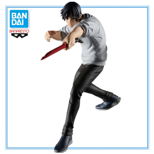 15cm Figurine originale Genuine Banpresto Jujutsu Kaisen | Figurine d'anime en PVC représentant Toji Fushiguro. Idéale pour les collectionneurs et les fans de Jujutsu Kaisen, parfaite comme cadeau ou pièce décorative