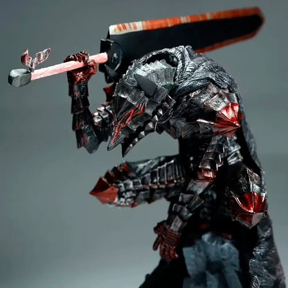 17-25cm Figurines BANDAI | Figurine de Guts en armure Berserker. Parfait pour les fans de Berserk et les amateurs de modèles de collection. Un ajout impressionnant pour toute étagère ou vitrine