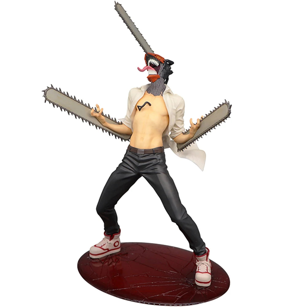 23cm Figurine Furyu (édition Exceed Creative) Chainsaw | Modèle détaillé de Denji de Chainsaw Man. Parfait pour les collectionneurs et comme cadeau pour les fans de l'anime