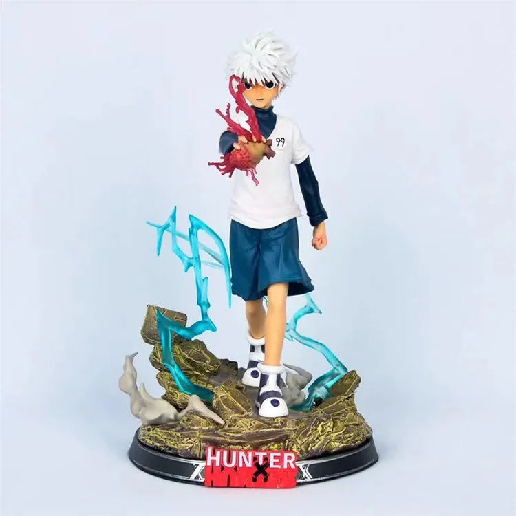 Figuras Hunter X Hunter de 28 cm | Gon Freecss y Killua Zoldyck. Estos modelos detallados son perfectos para los fanáticos del anime, un gran regalo o una pieza de colección. 