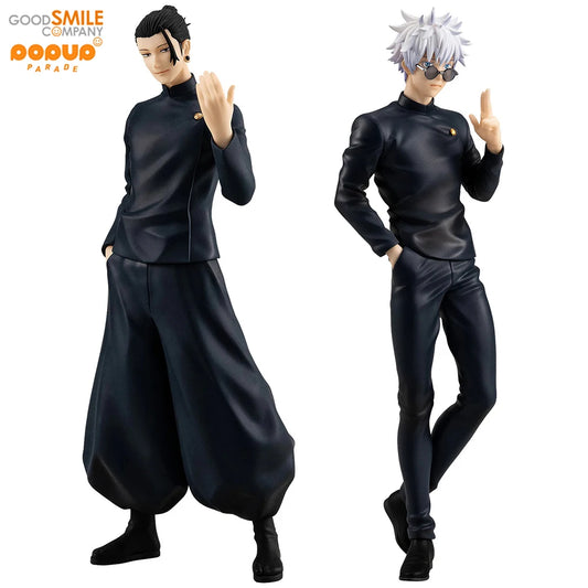 19cm Figurines POP UP PARADE Jujutsu Kaisen | Figurines représentant Suguru Geto et Satoru Gojo, version Hidden Inventory / Premature Death. Modèles détaillés pour les collectionneurs et fans d'anime