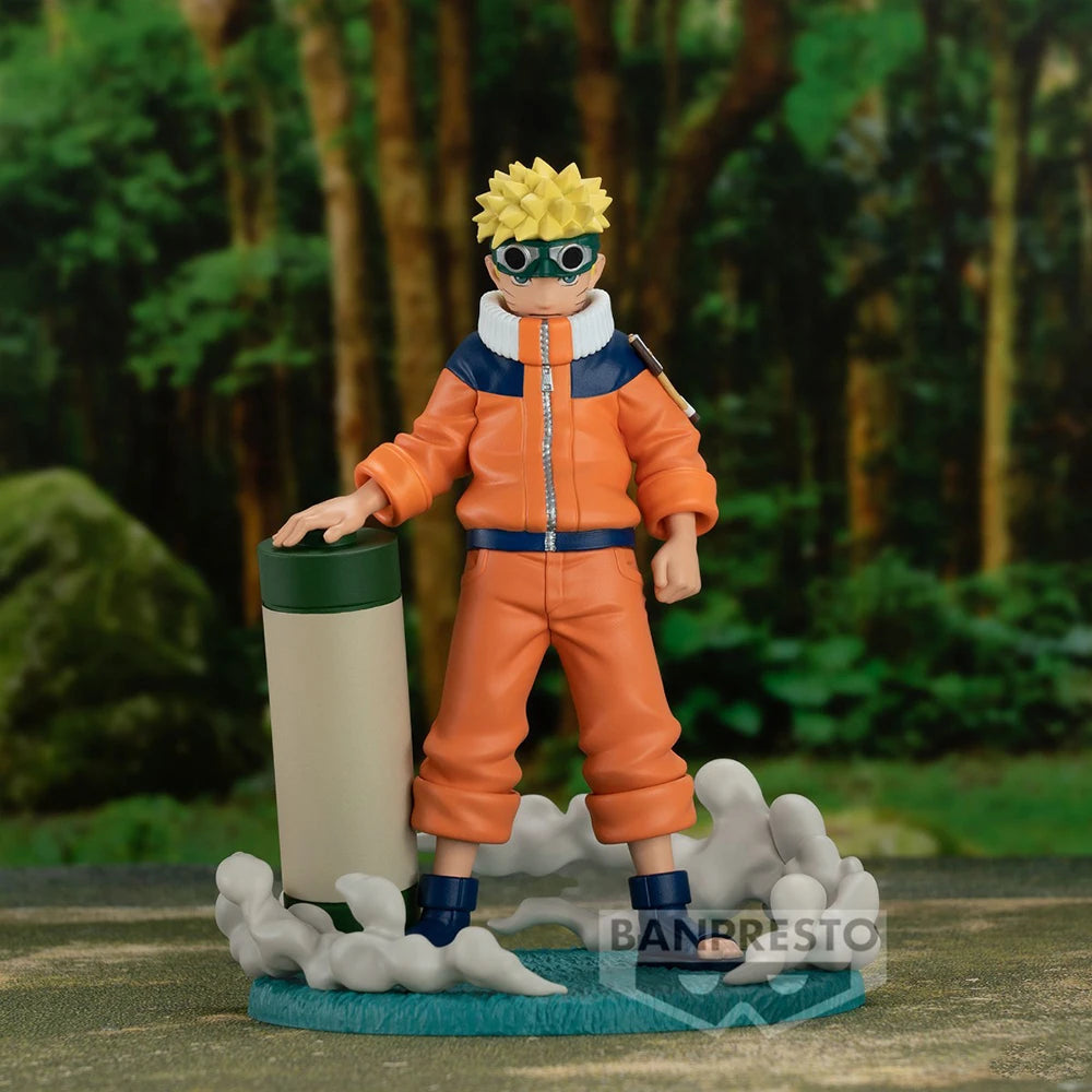 12cm Figurine Originale Bandai Banpresto (Memorable Saga) | Modèle d'action en PVC de  Naruto Uzumaki, idéal comme décoration de bureau ou cadeau pour les enfants et les fans d'anime