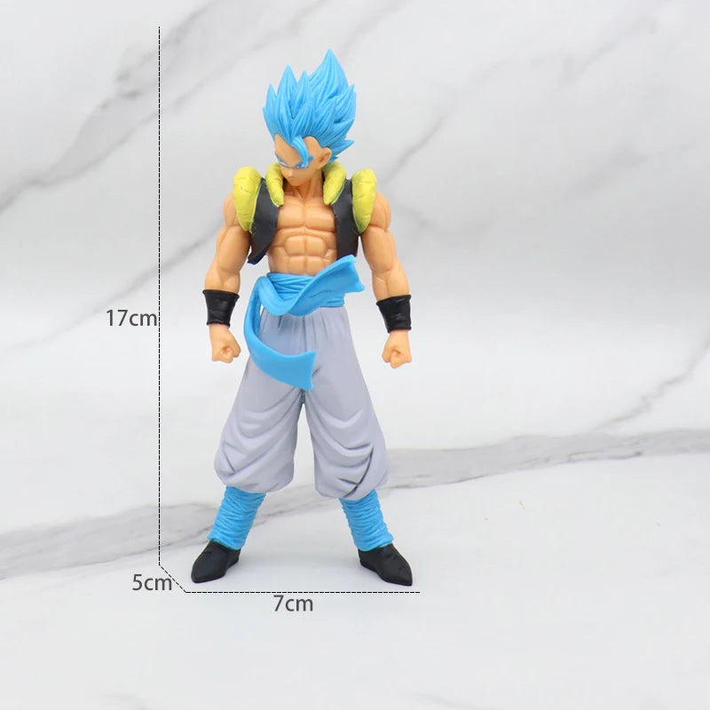 18cm Figurine Dragon Ball | Figurines Goku, Broly, Gogeta, Vegeta parfaite pour les fans de DBZ. Un excellent choix comme cadeau ou pour enrichir votre collection de figurines d'anime