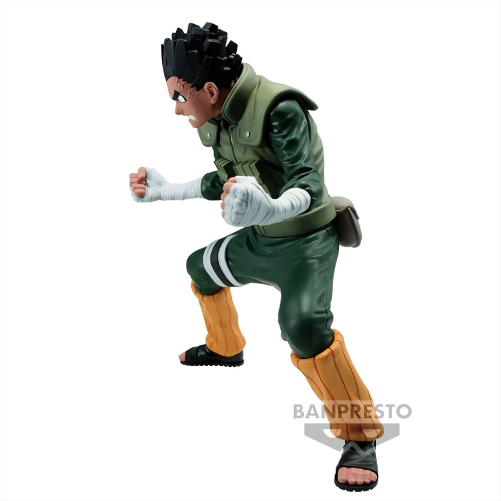 16cm Figurine Originale Bandai Banpresto (édition Vibration Stars) | Modèle en PVC de Rock Lee. Figurine d'action de collection idéale pour les fans d'anime, parfaite comme décoration ou cadeau pour les enfants