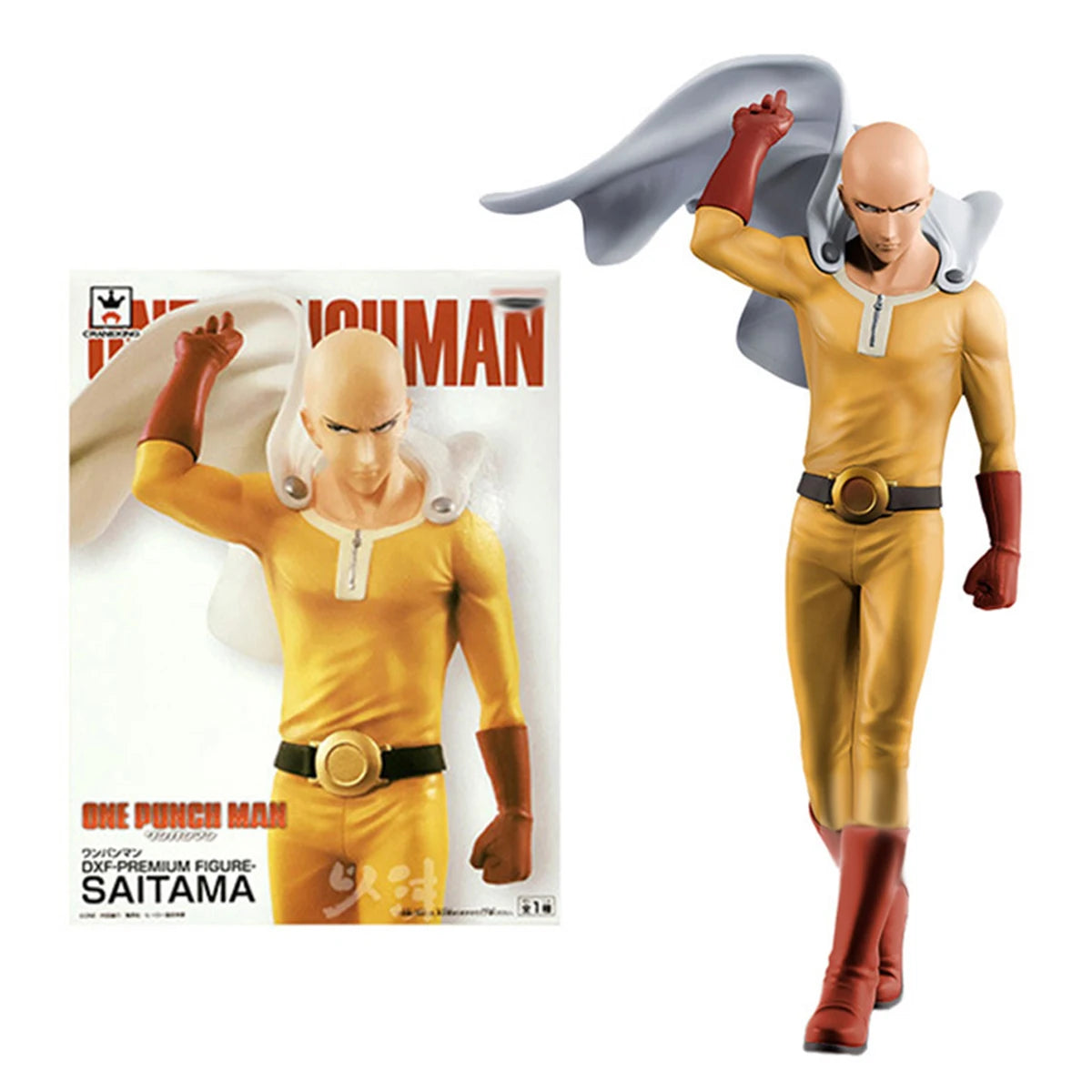 Figura One Punch Man de 20 cm | Figura de PVC que representa a Saitama en su icónica pose. Esta pieza es perfecta para los fans de One Punch Man. Ideal como juguete, coleccionable o regalo.