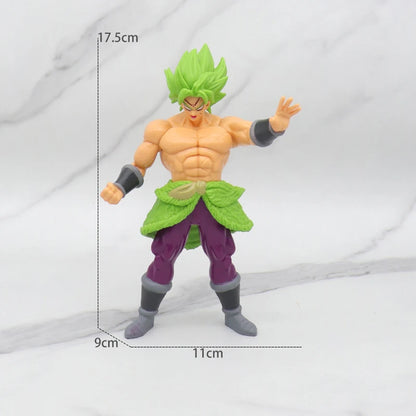 18cm Figurine Dragon Ball | Figurines Goku, Broly, Gogeta, Vegeta parfaite pour les fans de DBZ. Un excellent choix comme cadeau ou pour enrichir votre collection de figurines d'anime