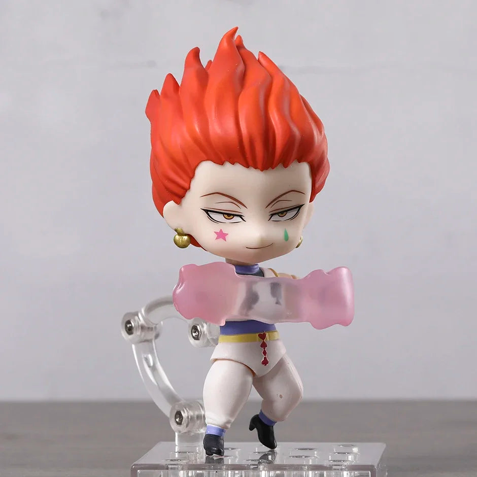 10cm Figurine Hunter x Hunter | Figurine d'action adorable représentant les personnages emblématique de l'anime HxH, idéale pour les collectionneurs. Un cadeau créatif parfait pour les fans de l'anime !