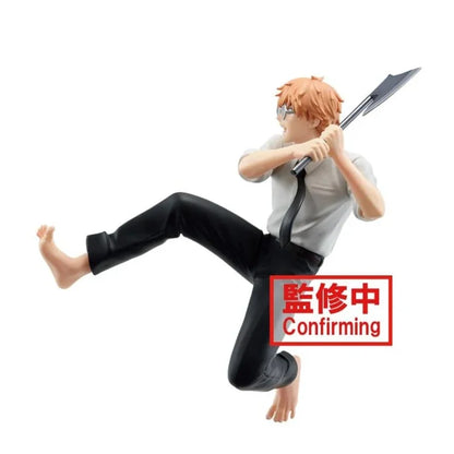 14-17cm Figurines originales Bandai Banpresto (édition Vibration Stars) Chainsaw Man | Figurines d'action en PVC de Denji et Power, modèles collectables inspirés de l'anime Chainsaw Man. Parfaites pour les fans et comme cadeau pour les collectionneurs