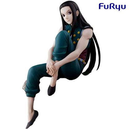 15cm Figurine originale Furyu Hunter x Hunter | Modèle de collection représentant Illumi Zoldyck, cadeau parfait pour les fans et collectionneurs