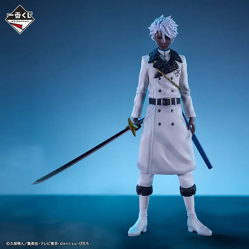 BANDAI Figuras Originales Ichiban KUJI Bleach | Estas figuras de Ichigo, Renji, Toshiro y Rukia son perfectas para los fans de la serie. Cada figura está bellamente detallada. Estos modelos limitados son perfectos como regalo para los fans. 