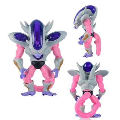 Ensemble de 8 figurines Freezer | Dragon Ball Z : Collection de figurines représentant les différentes transformation de Freezer. Parfait pour les fans et les collectionneurs