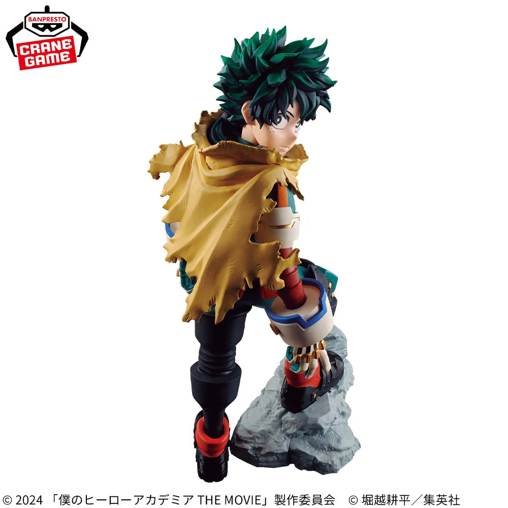 21cm Figurine My Hero Academia BANPRESTO Original | Figurine Izuku Midoriya issue du film My Hero Academia: You're Next. Produit authentique BANPRESTO, livré en boîte. Un must-have pour les fans et les collectionneurs d’anime !