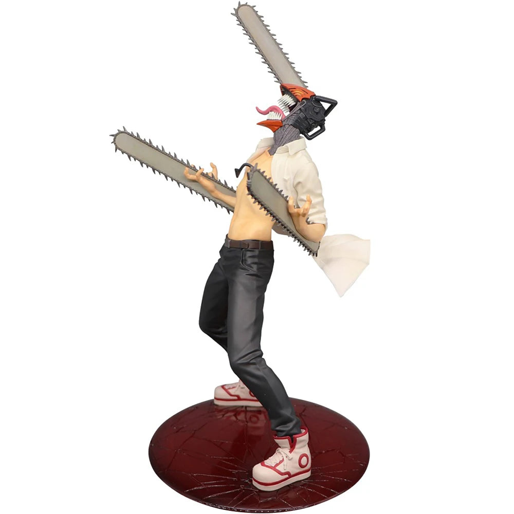 23cm Figurine Furyu (édition Exceed Creative) Chainsaw | Modèle détaillé de Denji de Chainsaw Man. Parfait pour les collectionneurs et comme cadeau pour les fans de l'anime