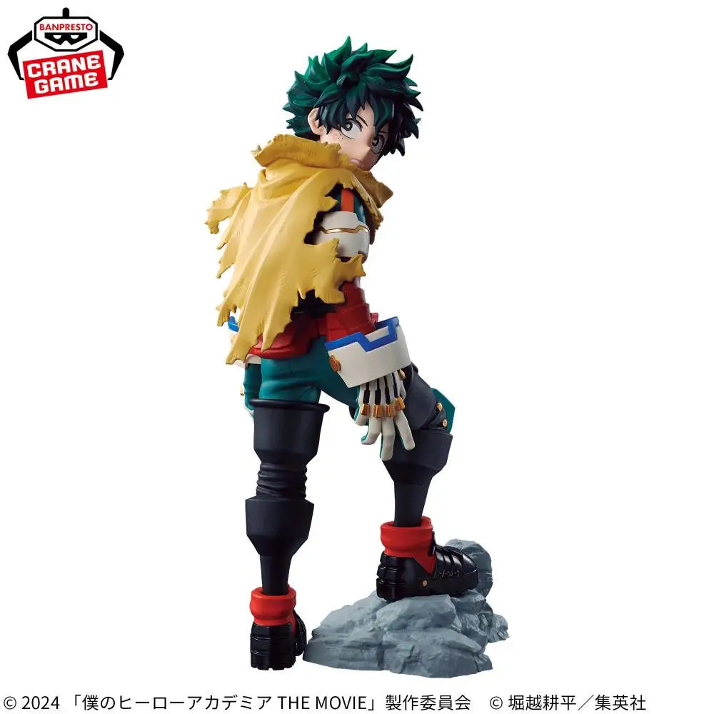 21cm Figurine My Hero Academia BANPRESTO Original | Figurine Izuku Midoriya issue du film My Hero Academia: You're Next. Produit authentique BANPRESTO, livré en boîte. Un must-have pour les fans et les collectionneurs d’anime !