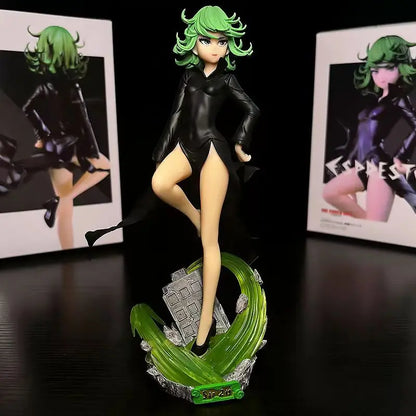 22cm Figurine One Punch Man | Figurine en PVC de Tatsumaki, alias Tornade Tragique, de One Punch Man. Un modèle de collection idéal pour les fans d'anime et un cadeau parfait pour les enfants