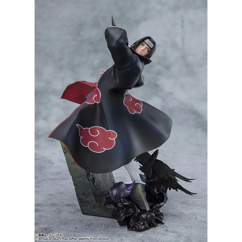 22cm Figurine en édition limitée Bandai Figuart Zero - Uchiha Itachi (Naruto Shippuden) | Figurine "Chou Gekisen: The Light & Dark of the Mangekyo Sharingan". Modèle de collection rare, parfait comme cadeau ou objet décoratif pour les fans d'anime