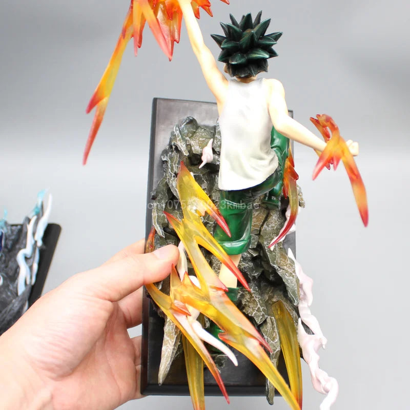 Figura Cazador x Cazador de 18 cm | Figura representativa de Killua Zoldyck y Gon Freecss, perfecta para coleccionistas y fans. Una gran opción como decoración o regalo de cumpleaños para los entusiastas del anime. 