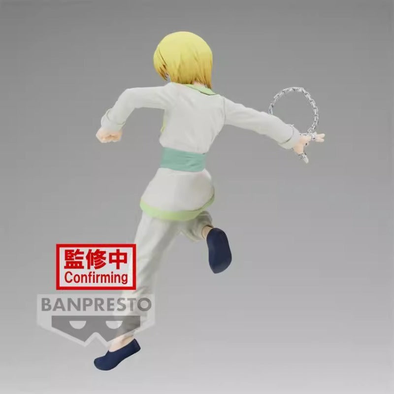 Figura Bandai Banpresto de 15 cm (edición de estrellas vibratorias) Hunter x Hunter | Modelo de coleccionista que representa a Kurapika en acción. Ideal para fans y como regalo único.