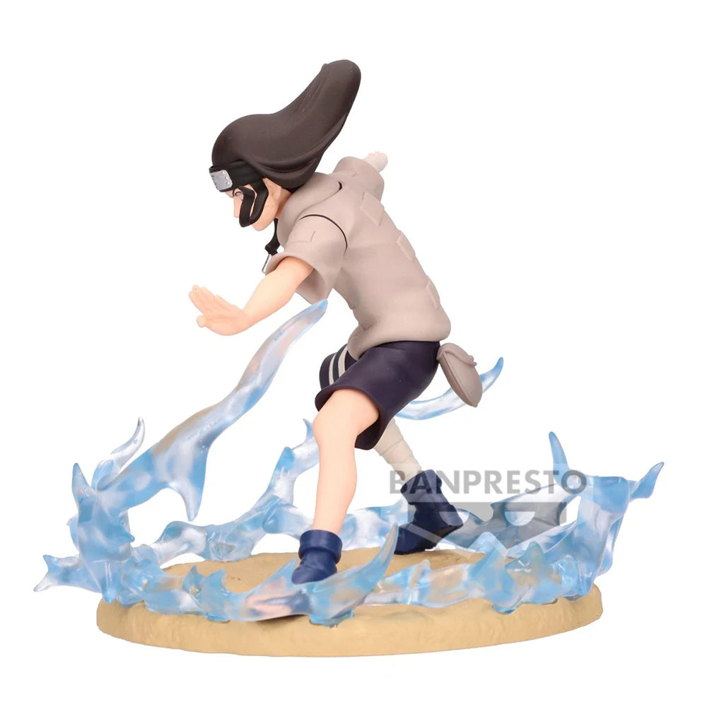 10cm Figurine Bandai Banpresto (édition Memorable Saga) Naruto | Modèle d'action animé en PVC de Hyûga Neji enfant, ornement de collection unique. Un excellent cadeau pour les fans de Naruto et les enfants