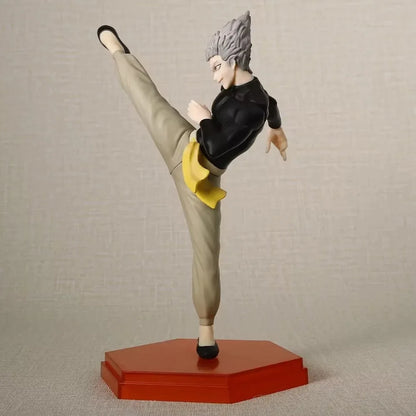 19cm Figurine One Punch Man | Figurine POP UP PARADE de Garoh en posture dynamique. Modèle en PVC parfait pour les collectionneurs et fans de One Punch Man. Idéal pour compléter une collection ou offrir en cadeau