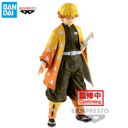 15cm  Figurine BANPRESTO Demon Slayer | Figurine PVC représentant Agatsuma Zenitsu de Kimetsu no Yaiba. Idéale pour les fans et comme cadeau pour les fans