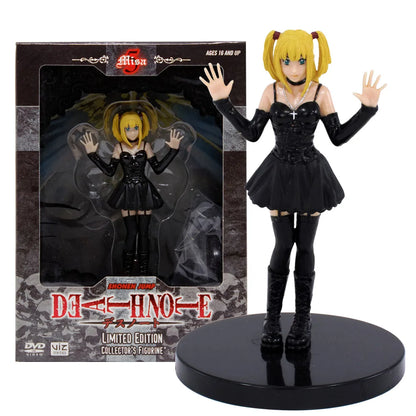 12cm Figurine Death Note | Figurine en PVC de Misa Amane, personnage emblématique de Death Note, parfaite pour les collectionneurs et comme cadeau pour les fans