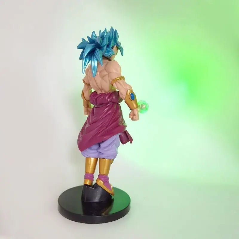 Figura Dragon Ball de 20cm | Figura Broly con iluminación LED integrada. ¡Este modelo de coleccionista es ideal para coleccionistas y fanáticos de Dragon Ball Z! 