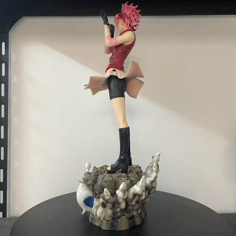 Figura Naruto de 36cm | Sakura y Hinata en modo batalla. Ideal para coleccionistas y como regalo para fans del anime. 