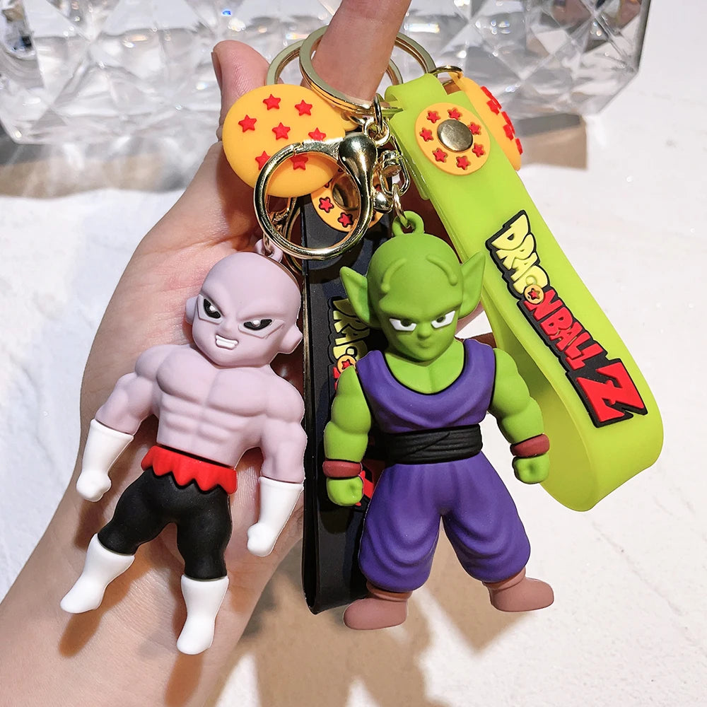 Porte-clés Figurine Dragon Ball, poupée pendentif créatif, porte-clés de voiture, accessoires pour sac à dos, idéal comme cadeau