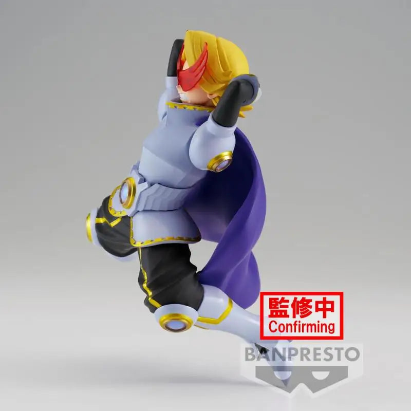 14cm Figurine BANDPRESTO My Hero Academia | Figurine Banpresto de Yuga Aoyama de la série THE AMAZING HEROES-PLUS avec une finition soignée. Cette figurine est un cadeau parfait pour les fans et les collectionneurs d'objets anime