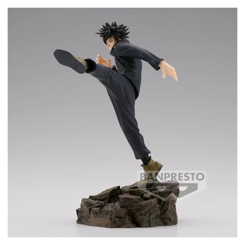 24cm Figurines Banpresto Jujutsu Kaisen | Figurines originales de Banpresto en PVC, représentant Fushiguro Megumi et Ryômen Sukuna en plein combat. Idéales pour les collections ou comme cadeau pour Noël