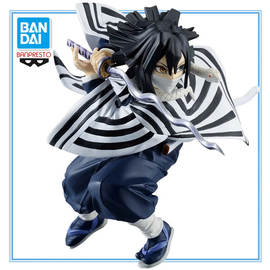 11cm Figurine BANPRESTO Demon Slayer | Figurine en PVC représentant Iguro Obanai, édition Vibration Stars. Un modèle collectible, idéal pour les fans de l'anime et comme cadeau