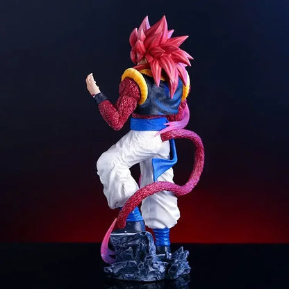 Figura Dragon Ball 25cm | Gogeta Super Saiyan 4, la icónica fusión de Son Goku y Vegeta en Super Saiyan 4. Un modelo coleccionable dinámico y detallado que hará las delicias de los fans de Dragon Ball 