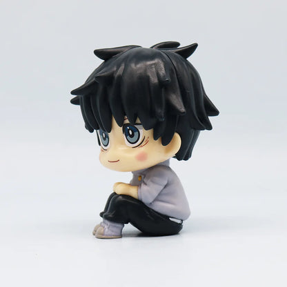 10cm Jujutsu Kaisen Figure | Pop figure representing Yuta Okkotsu, Toge Inumaki, Fushiguro Toji, Gojo Satoru and Geto Suguru. Perfect for Jujutsu Kaisen fans, this cute figure is ideal for collecting or as decoration. 