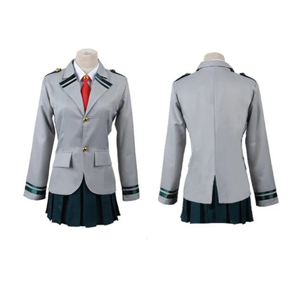 Cosplay complet UA Hero Academy de l'uniforme scolaire des héros de l'anime. Parfait pour les cosplay et les événements comme Halloween. Unisexe, idéal pour les fans de Boku No Hero Academia.