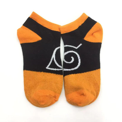 Chaussettes Naruto pour hommes et femmes : Naruto, Sasuke, Kakashi, Akatsuki. Respirantes, anti-transpiration, confortables, cadeau idéal