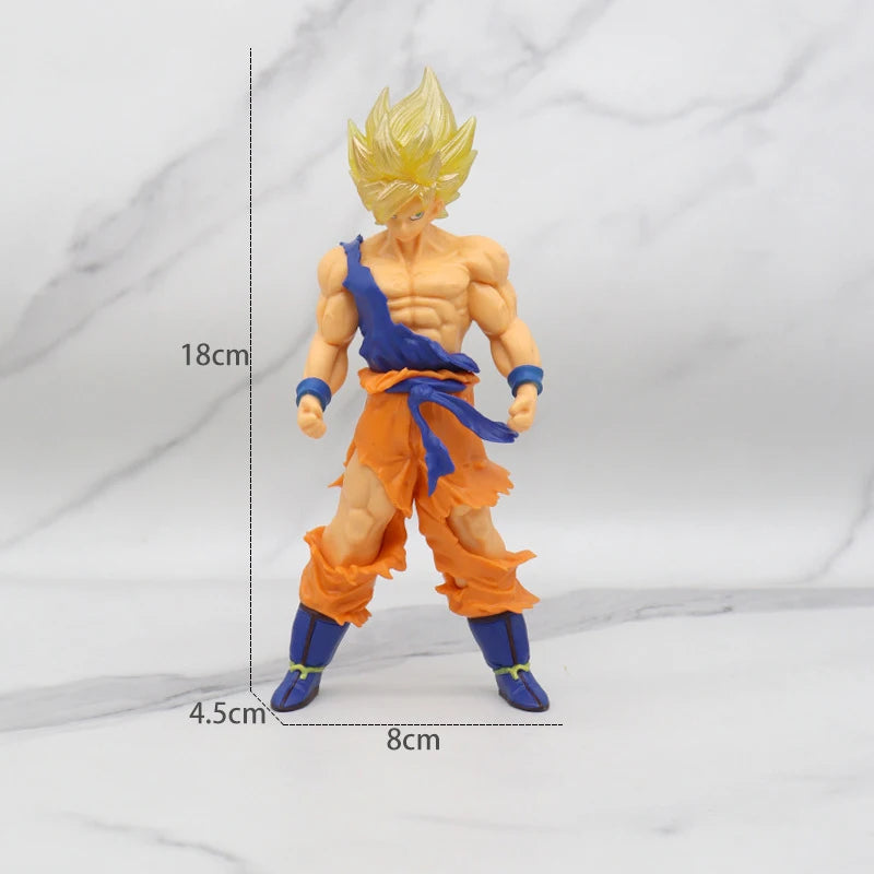 18cm Figurine Dragon Ball | Figurines Goku, Broly, Gogeta, Vegeta parfaite pour les fans de DBZ. Un excellent choix comme cadeau ou pour enrichir votre collection de figurines d'anime