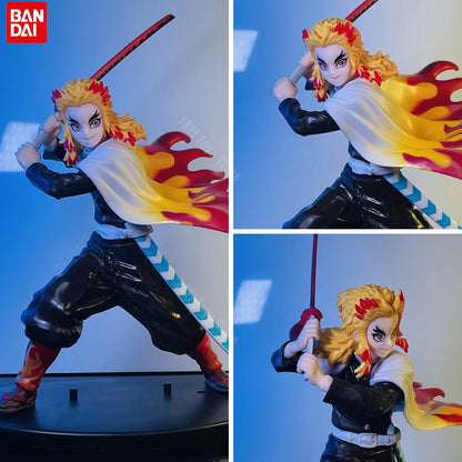 Figurines Demon Slayer | Figurines de Tanjiro, Zenitsu et Rengoku, inspirée de l’anime Demon Slayer. Idéale pour la collection, cette figurine détaillée est un excellent choix de cadeau pour les fans de Kimetsu no Yaiba !