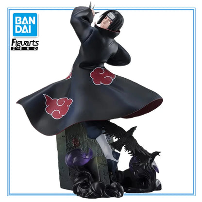 22cm Figurine en édition limitée Bandai Figuart Zero - Uchiha Itachi (Naruto Shippuden) | Figurine "Chou Gekisen: The Light & Dark of the Mangekyo Sharingan". Modèle de collection rare, parfait comme cadeau ou objet décoratif pour les fans d'anime