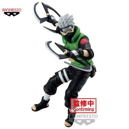 13cm Figurine Originale Bandai Banpresto | Modèle en PVC de Kakashi Hatake. Idéal pour la décoration de bureau ou comme cadeau pour les enfants et les fans d'anime