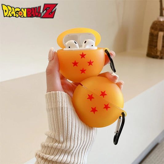 Nouvelle coque de protection Dragon Ball pour AirPods. Coque souple et créative pour écouteurs Bluetooth Apple. Idéal pour les fans d'anime